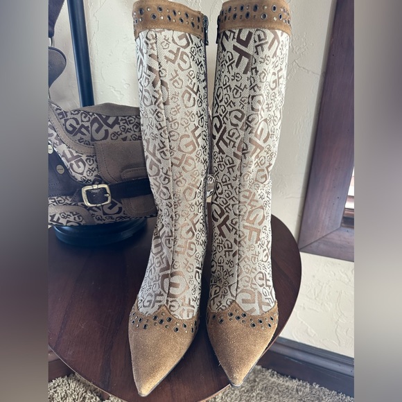 SOLD!! 🏆GIANFRANCO FERRE VINTAGE Excellent Used Condition Boots & Bag BUNDLE! 🔥 - Picture 4 of 16